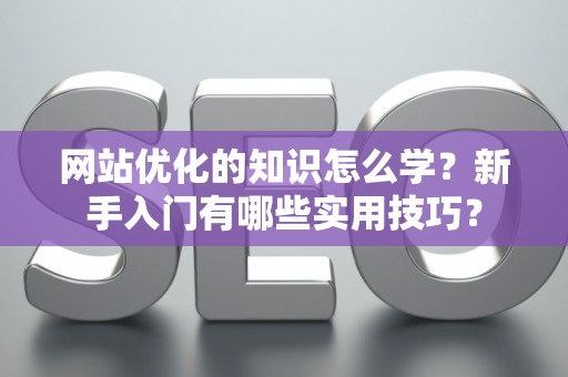 网站优化的知识怎么学？新手入门有哪些实用技巧？